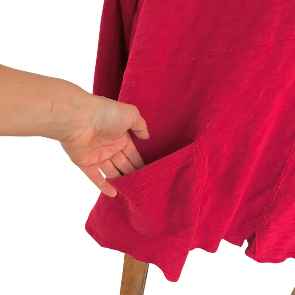 💥2 for 1 💥Habitat Vibrant Red Long Sleeve Top - Picture 3 of 3